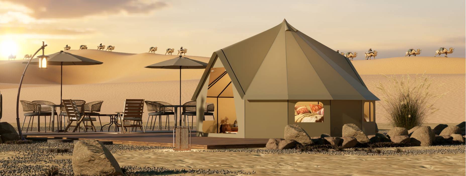 长子县露营酒店帐篷产品