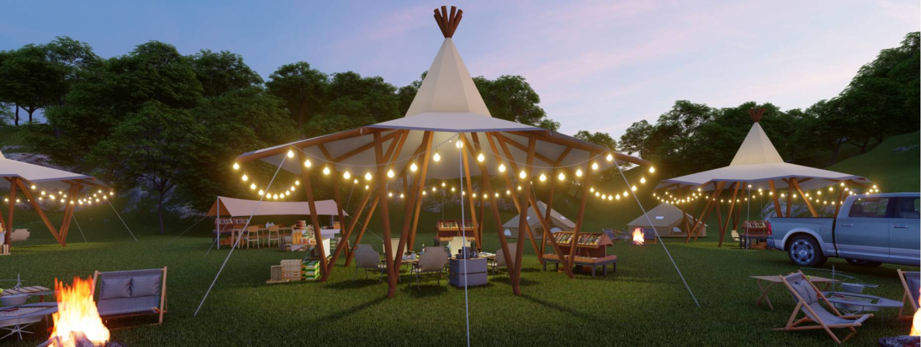 长子县露营帐篷酒店厂家